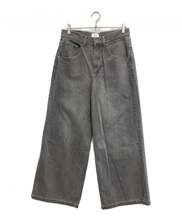 中古・古着通販】BLESSU (ブレスユー) バギーデニムパンツ グレー 