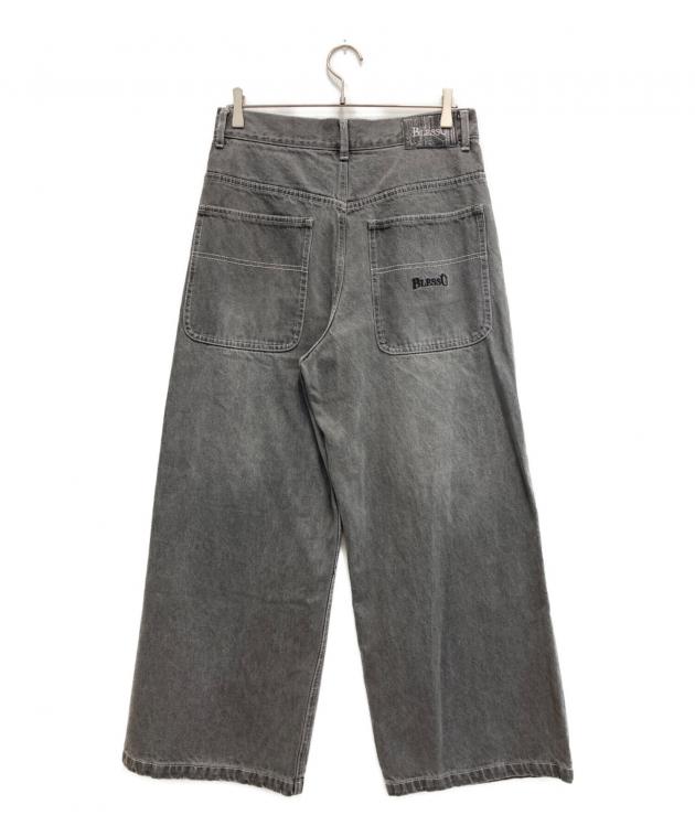 中古・古着通販】BLESSU (ブレスユー) バギーデニムパンツ グレー 