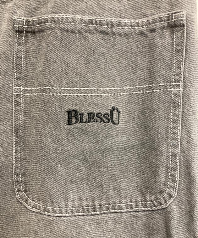 中古・古着通販】BLESSU (ブレスユー) バギーデニムパンツ グレー 