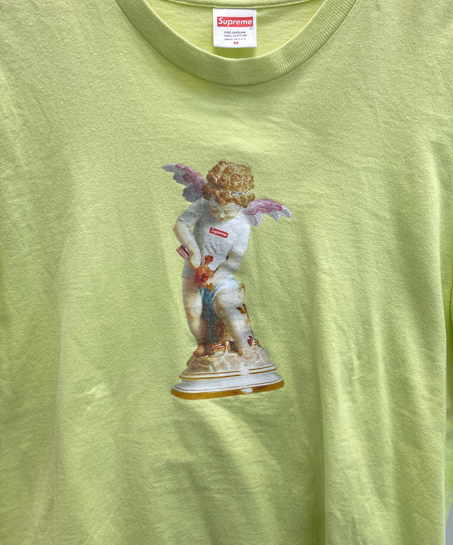 新品未使用　Supreme 19/ss キューピッドTシャツ　M 天使 中古・古着通販】Supreme (シュプリーム) 19SS Cupid Tee イエロー