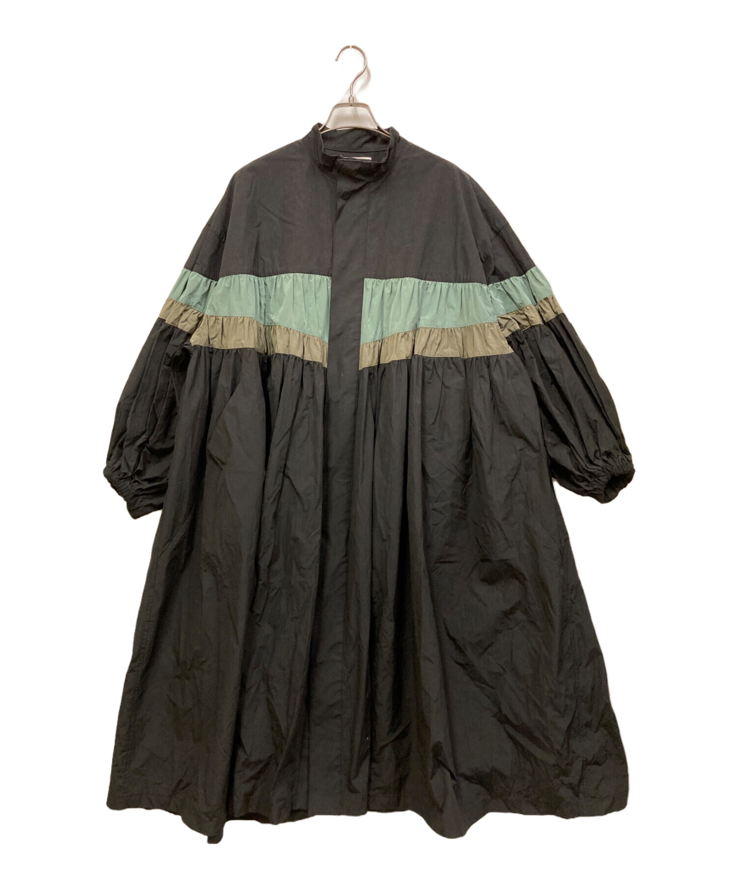 中古・古着通販】BELPER (ベルパー) TIERED LONG JACKET ブラック