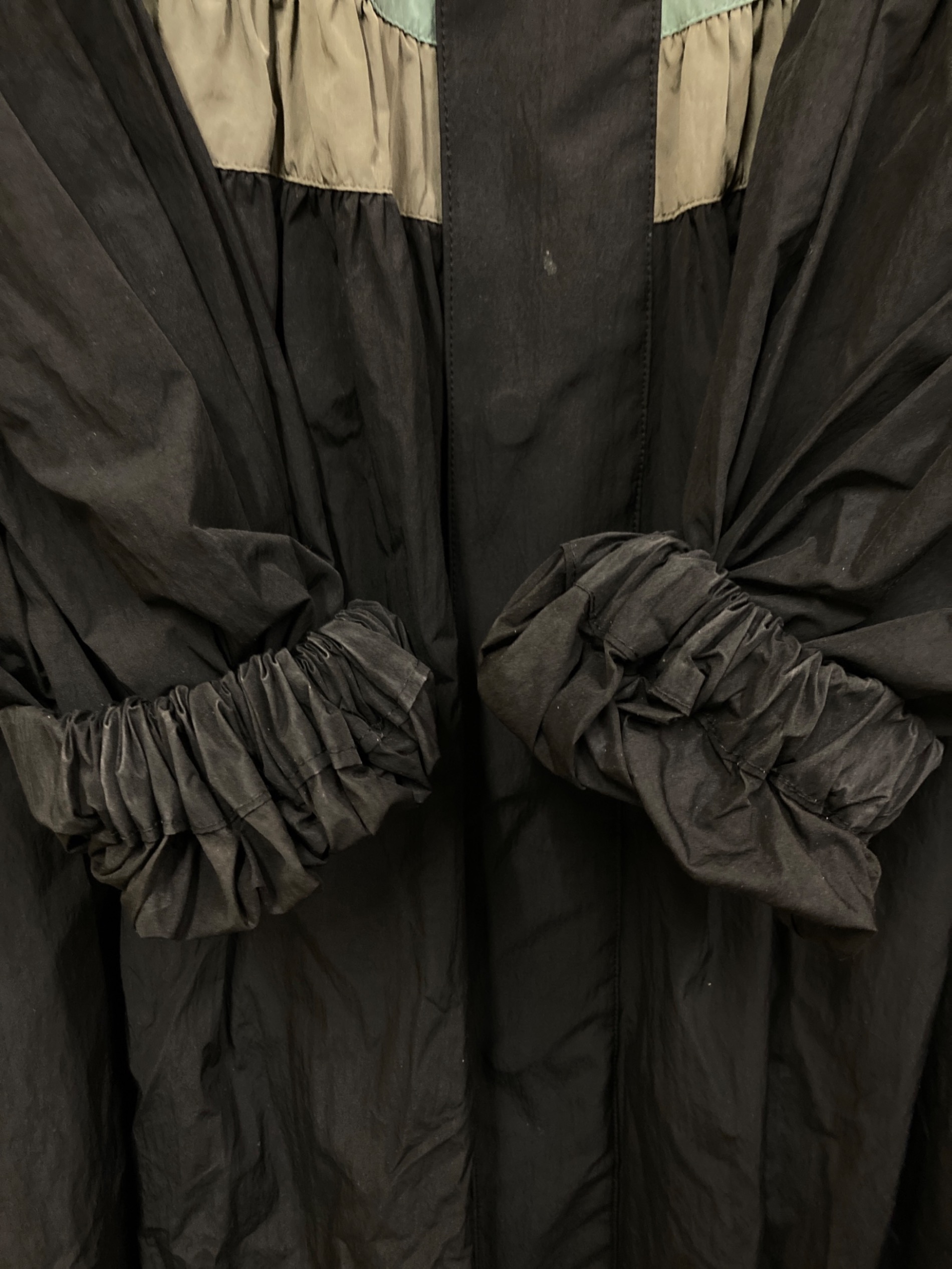 中古・古着通販】BELPER (ベルパー) TIERED LONG JACKET ブラック