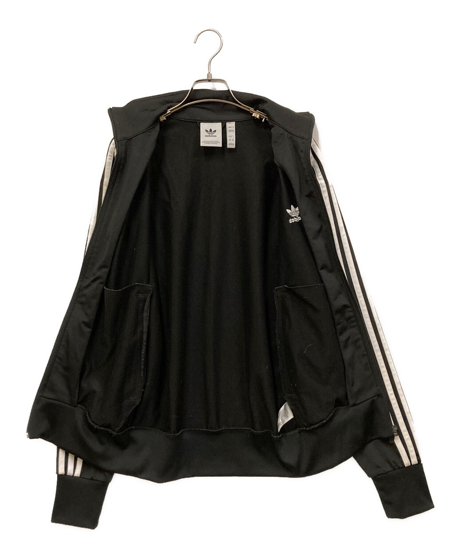 EuroVintage adidasトラックジャケットブラック黒ファイヤーバード 中古・古着通販】adidas originals (アディダスオリジナル) ファイヤー