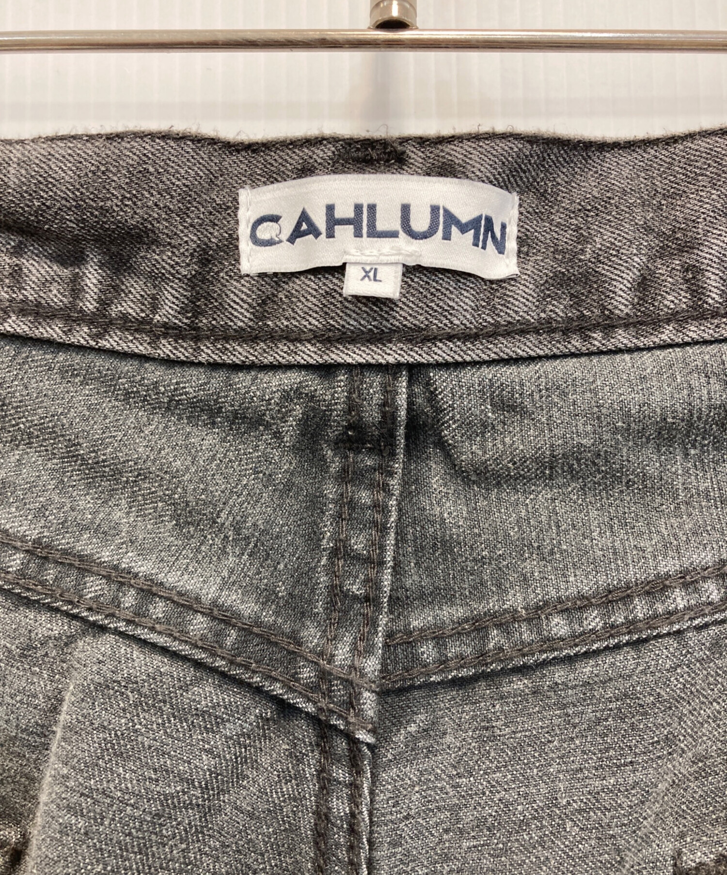 中古・古着通販】CAHLUMN (カウラム) Selvedge Denim Baggy Shorts