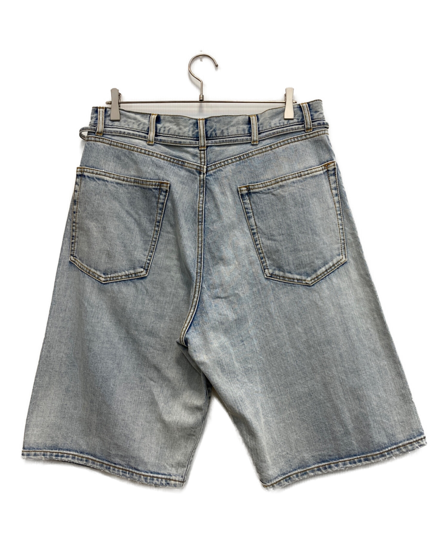 中古・古着通販】CAHLUMN (カウラム) Selvedge Denim Baggy Shorts 