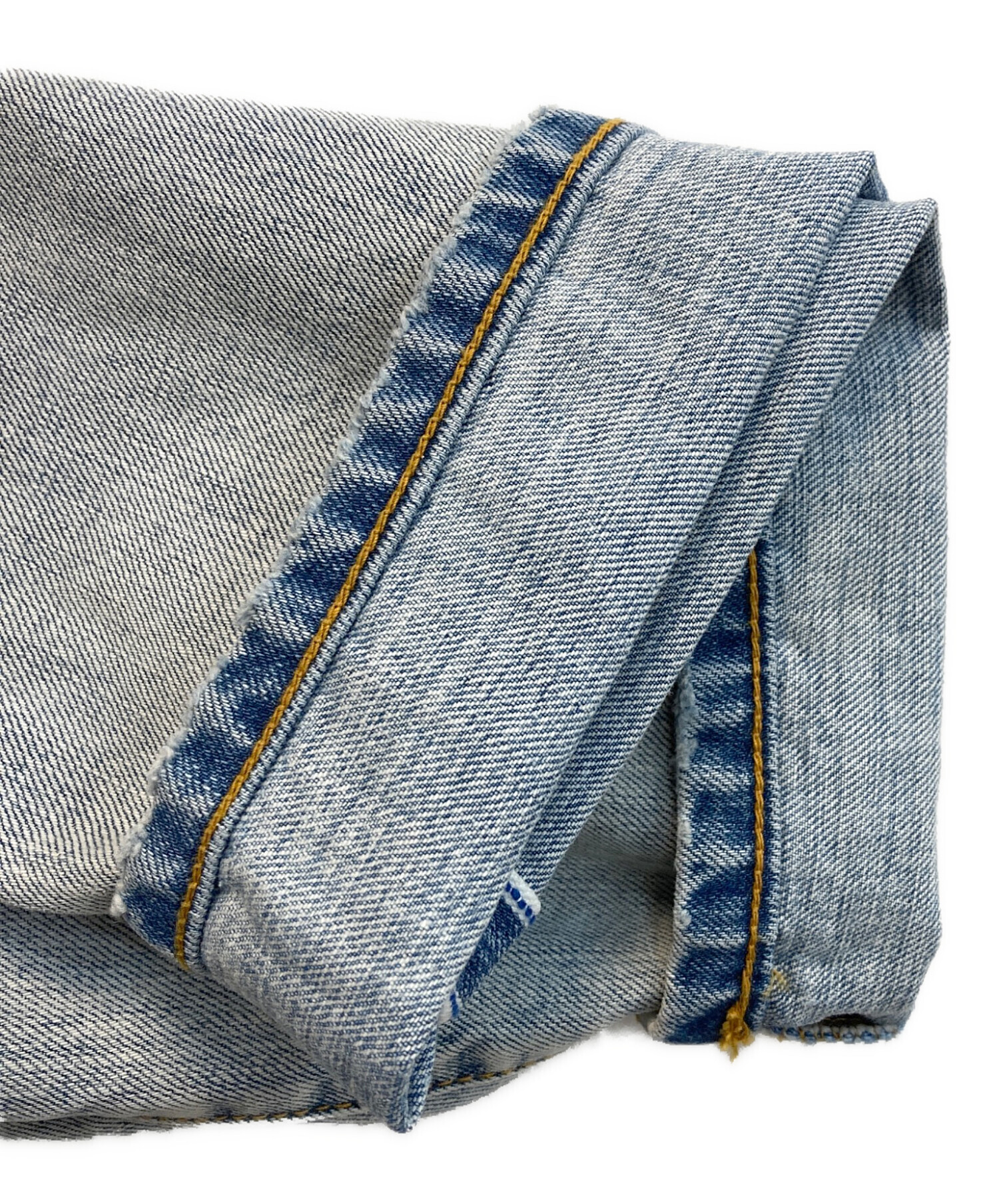 中古・古着通販】CAHLUMN (カウラム) Selvedge Denim Baggy Shorts 