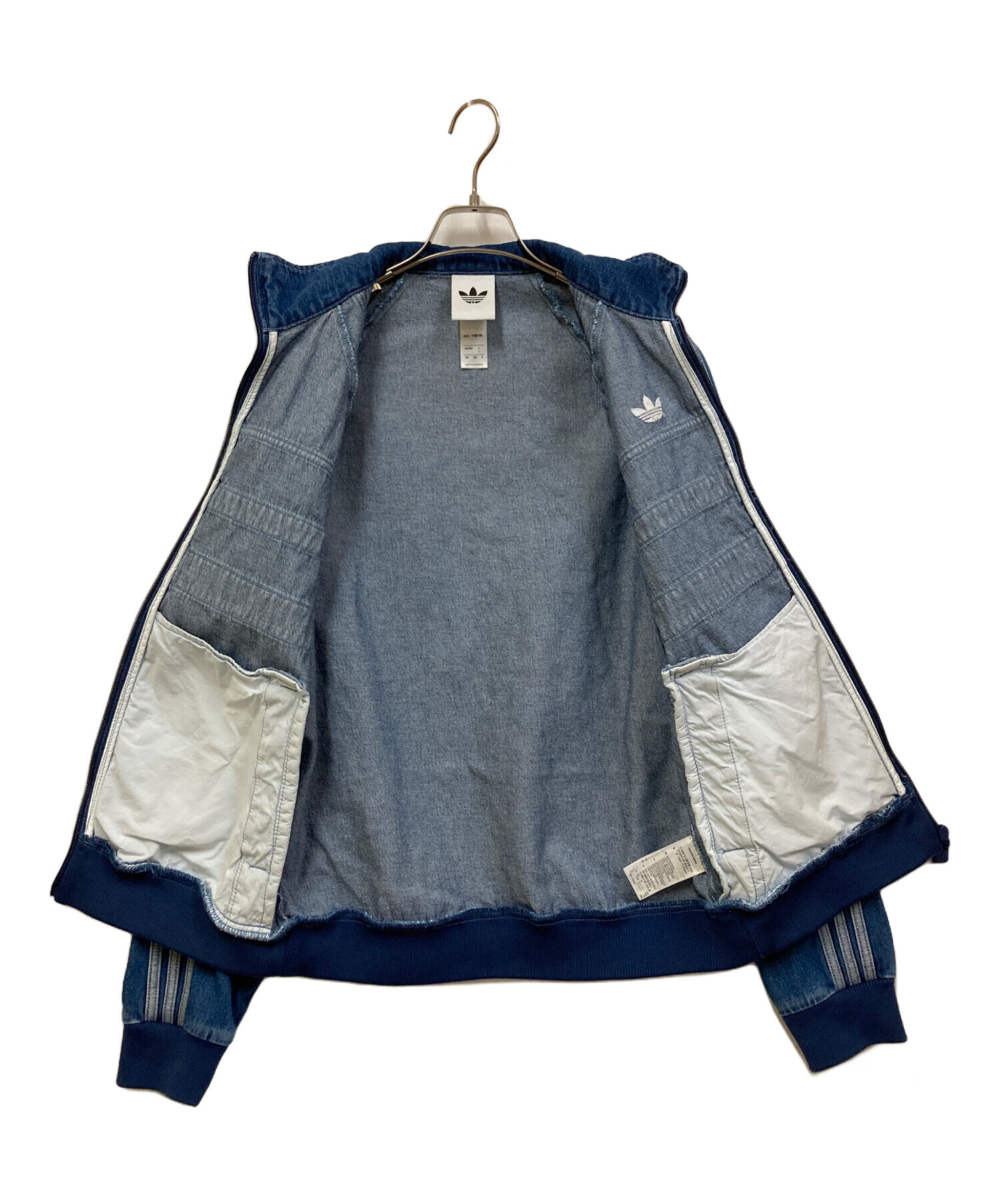 adidas アディカラー ファーストブルー デニム トラックトップ M 極美品 adidas｜【公式】アディダス adidas 返品可 adidas アディカラー