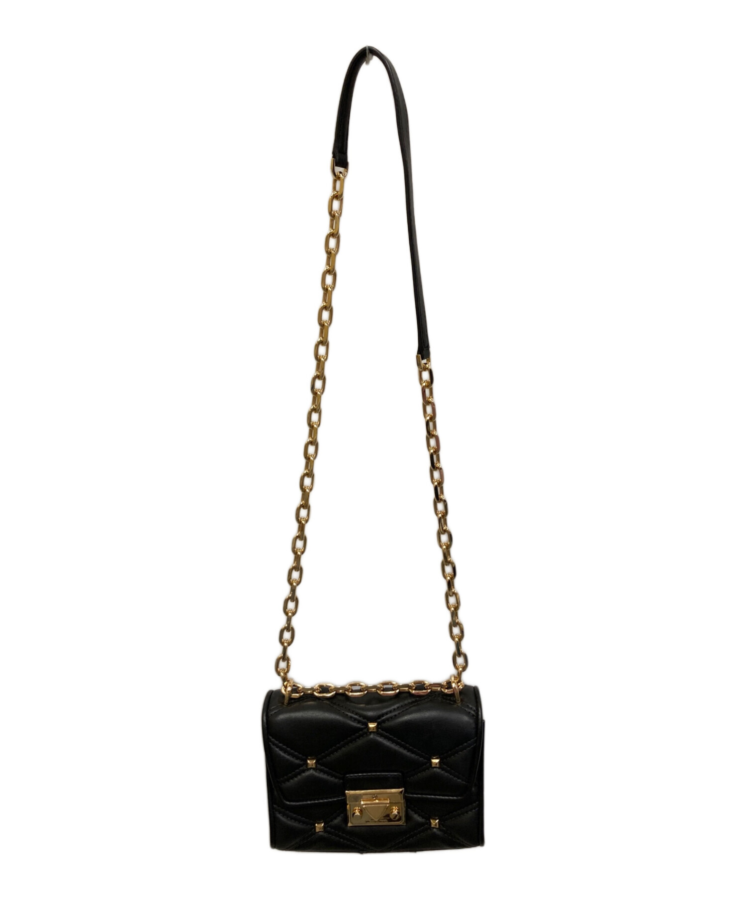 MICHAEK KORS マイケルコース/レザーチェーンショルダー/ABランク/71【中古】 中古・古着通販】MICHAEL KORS (マイケル・コース) 2WAYキルトチェーン