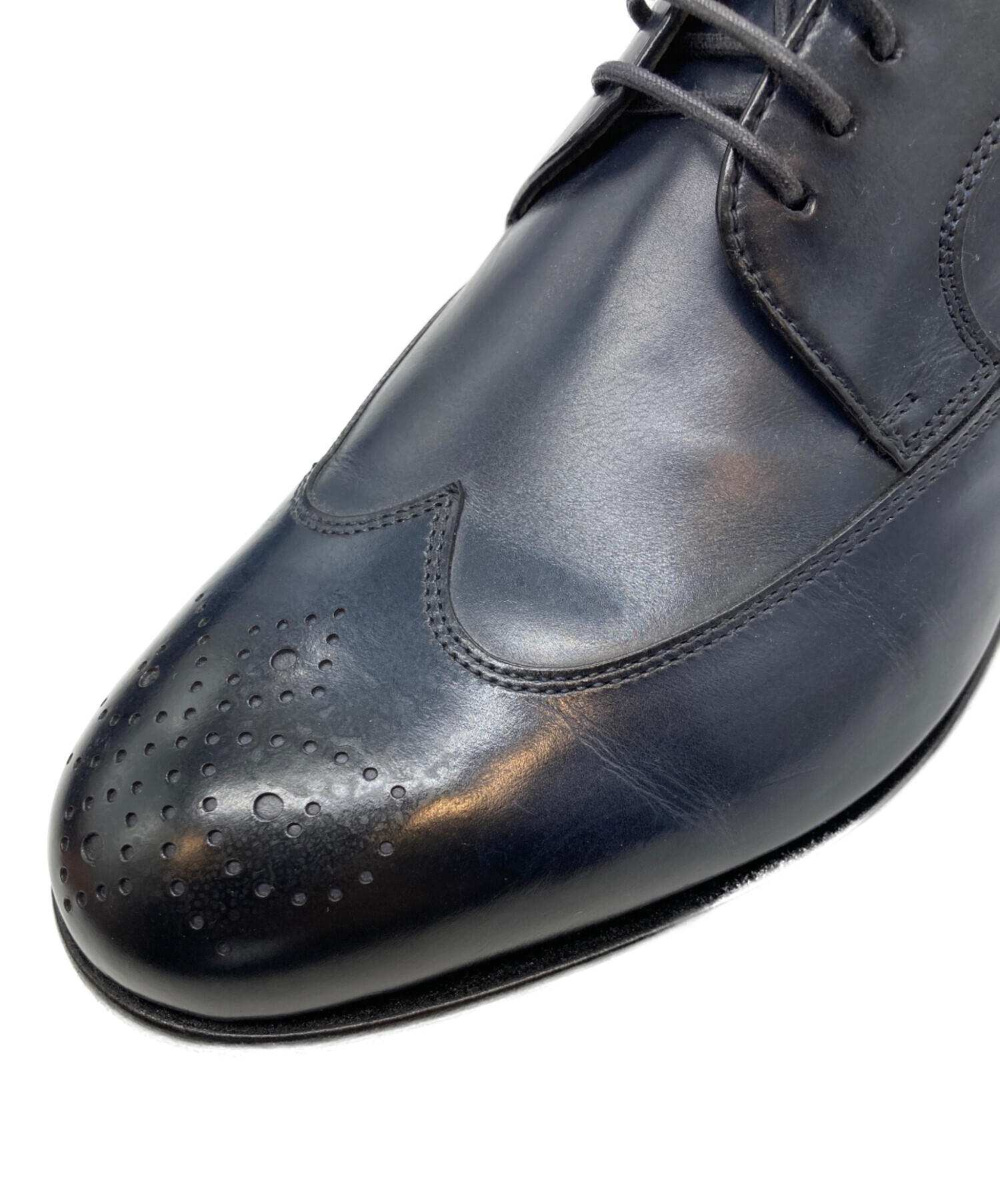 中古・古着通販】HUGO BOSS (ヒューゴ ボス) ウィングチップシューズ