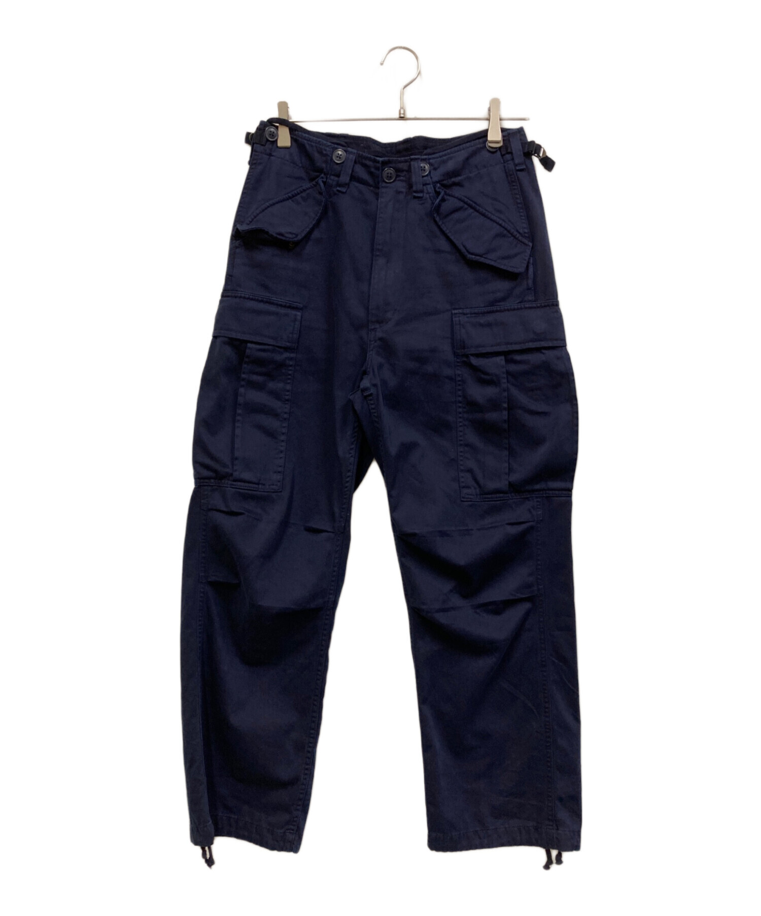 【VINTAGE】希少 美品 ラルフローレン カーゴパンツ BLACK W35 中古・古着通販】POLO RALPH LAUREN (ポロ・ラルフローレン) ビッグ