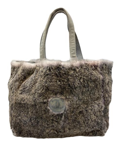 中古・古着通販】CHANEL (シャネル) ココマークラパン トートバッグ