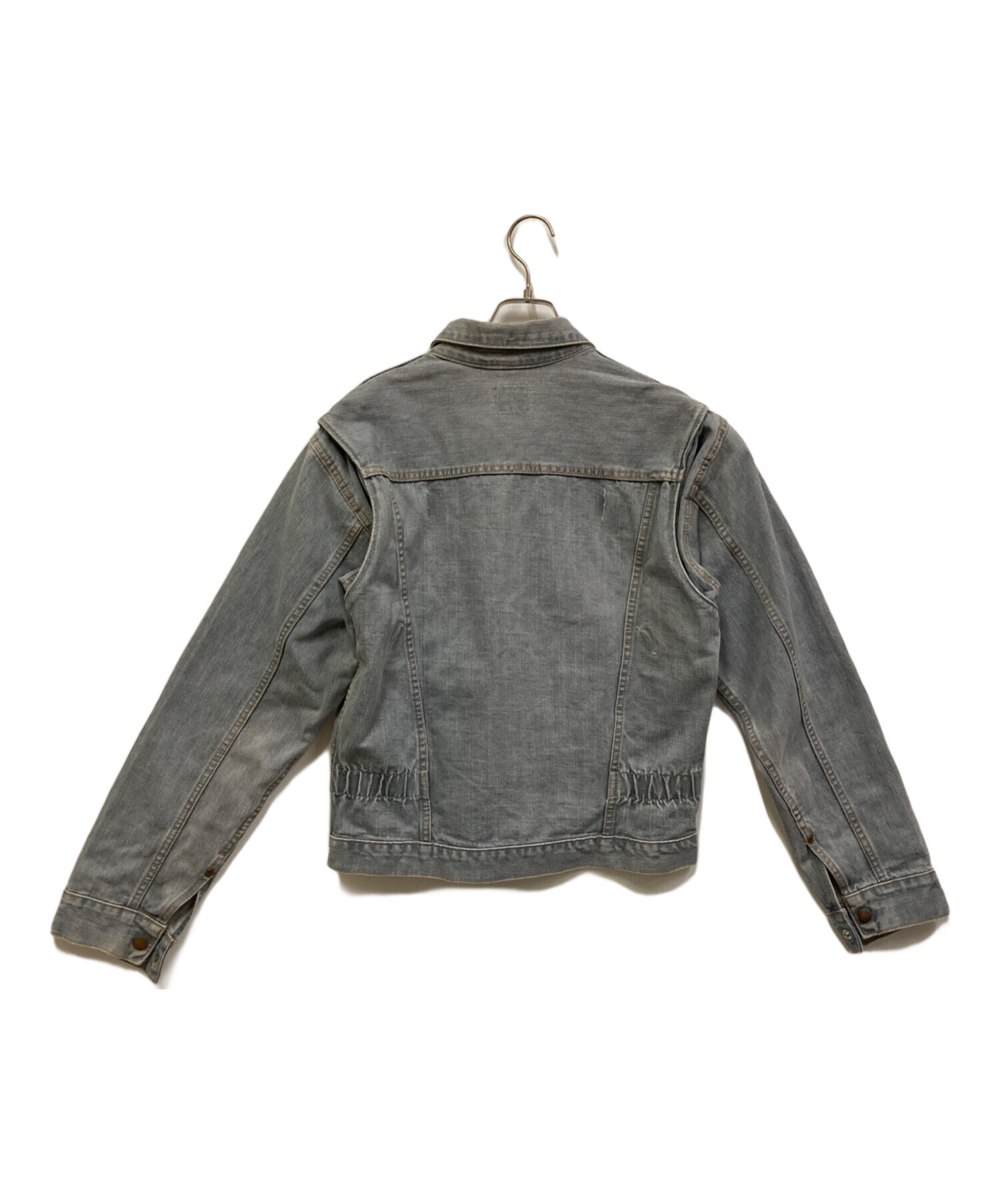 vintage90's古着 Wrangler グレー デニムジャケット 中古・古着通販】Wrangler (ラングラー) 復刻 WESTERN デニム