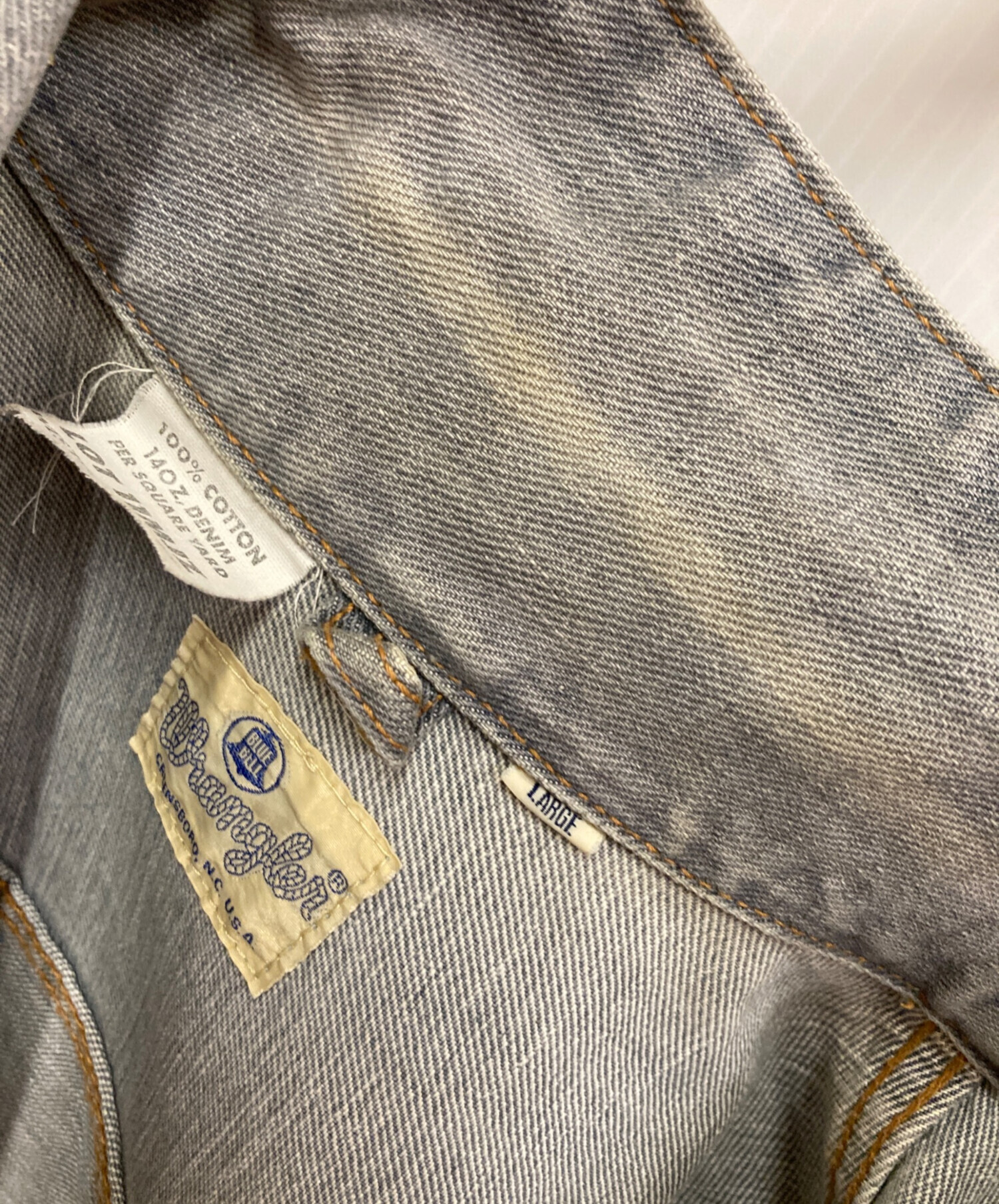 中古・古着通販】Wrangler (ラングラー) 復刻 WESTERN デニム