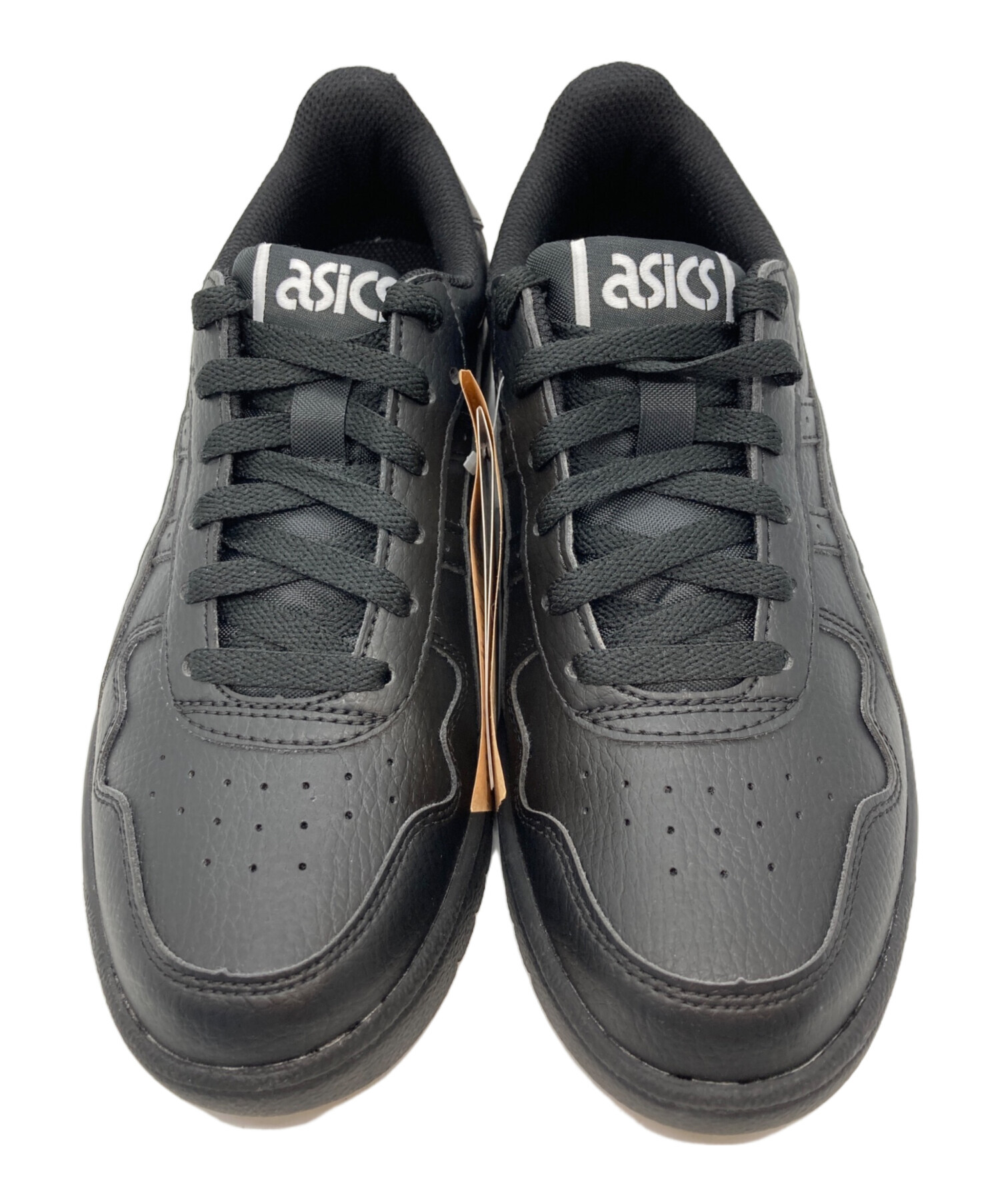 asics アシックス ブランドロゴ スパイク 人工皮革 ブラック メンズ 24.5【古着】【中古】 中古・古着通販】asics (アシックス) asics JAPAN S ブラック サイズ