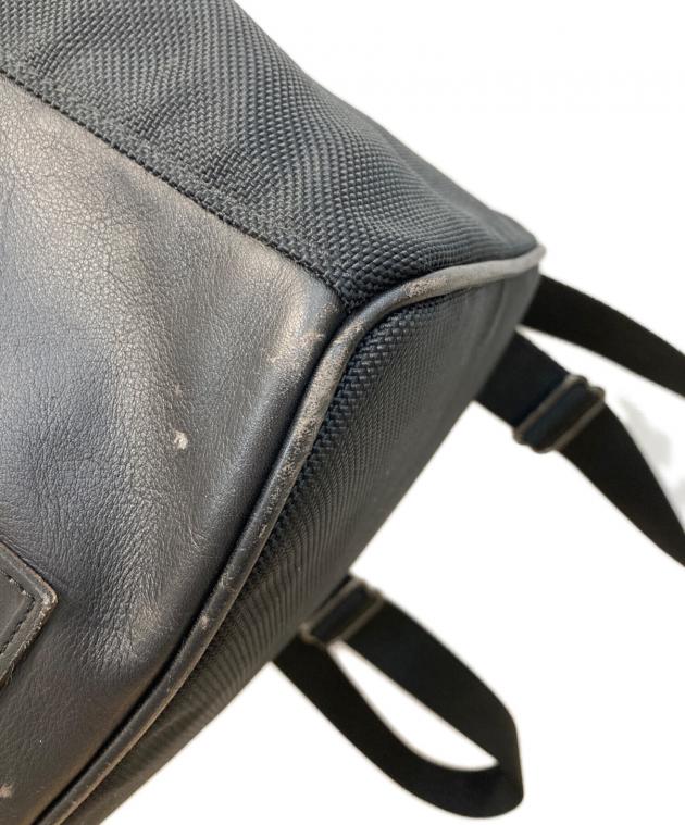 中古・古着通販】COACH (コーチ) 90sレザ切替リュック/OLD COACH