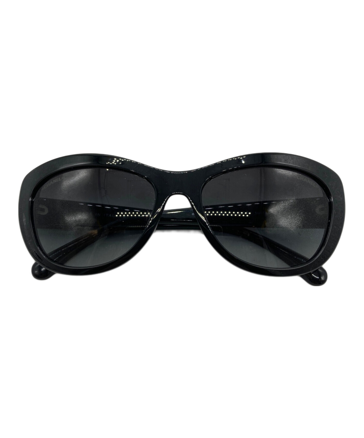 シャネル  サングラス  ブラック  未使用品 中古・古着通販】CHANEL (シャネル) サングラス ブラック｜ブランド