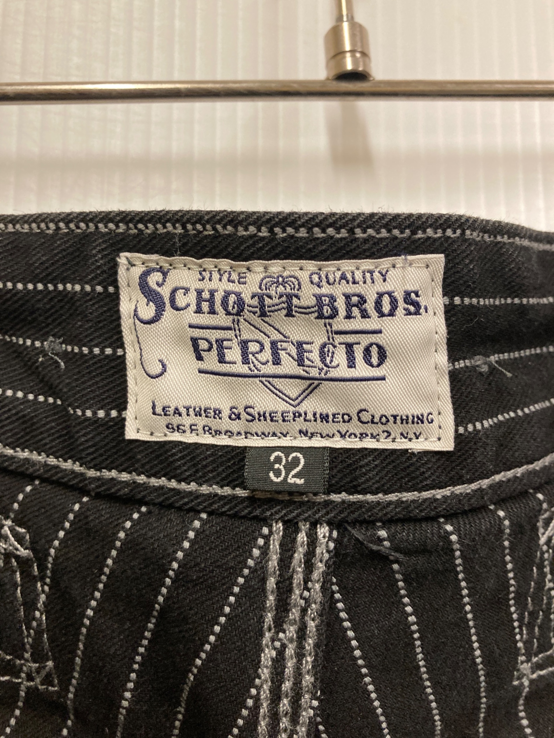 schottデニムパンツ 32 中古・古着通販】SCHOTT BROS. (ショット) OLD HICKORY DENIM PANTS