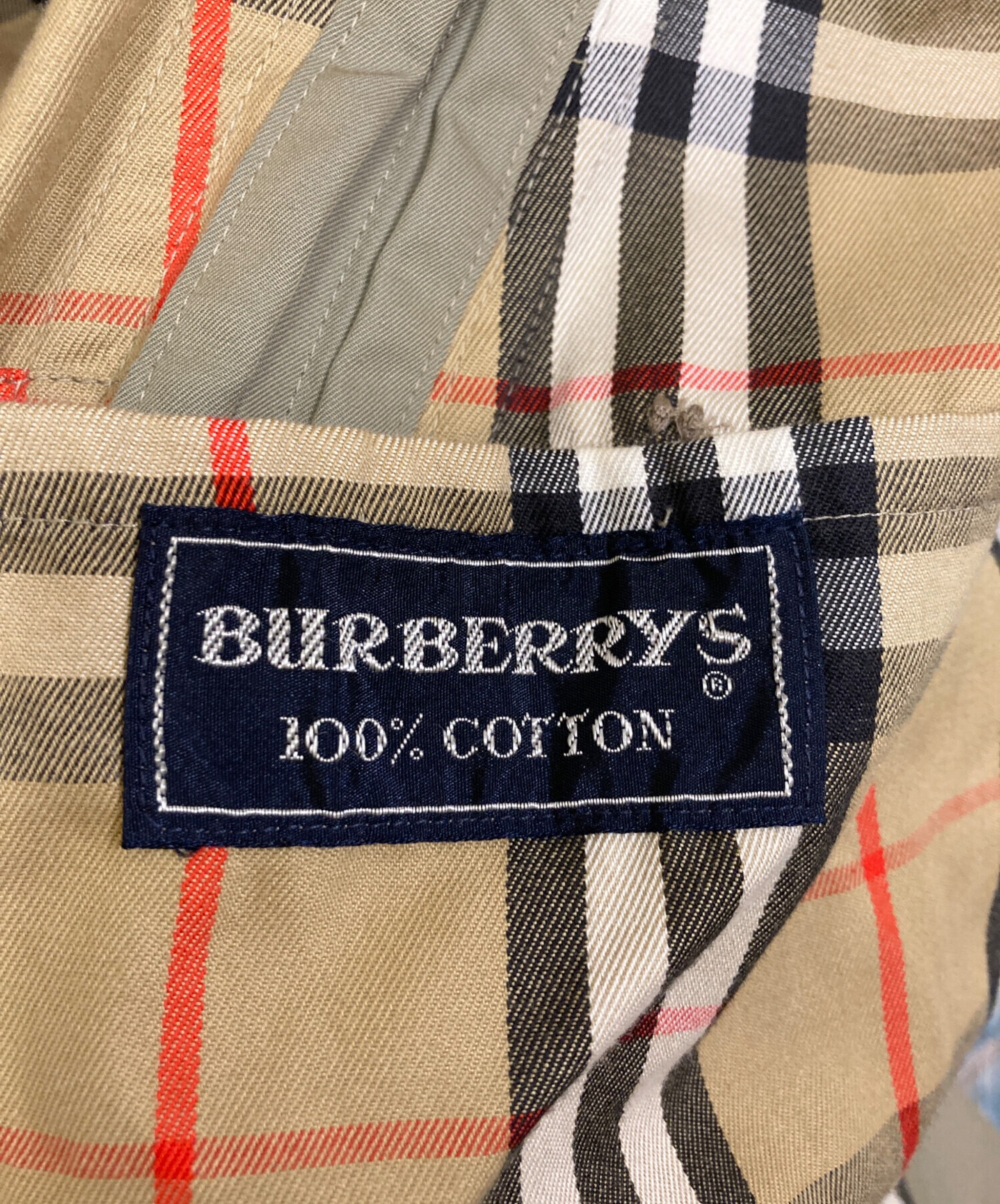 中古・古着通販】Burberry's (バーバリー) 裏ノバチェックトレンチ