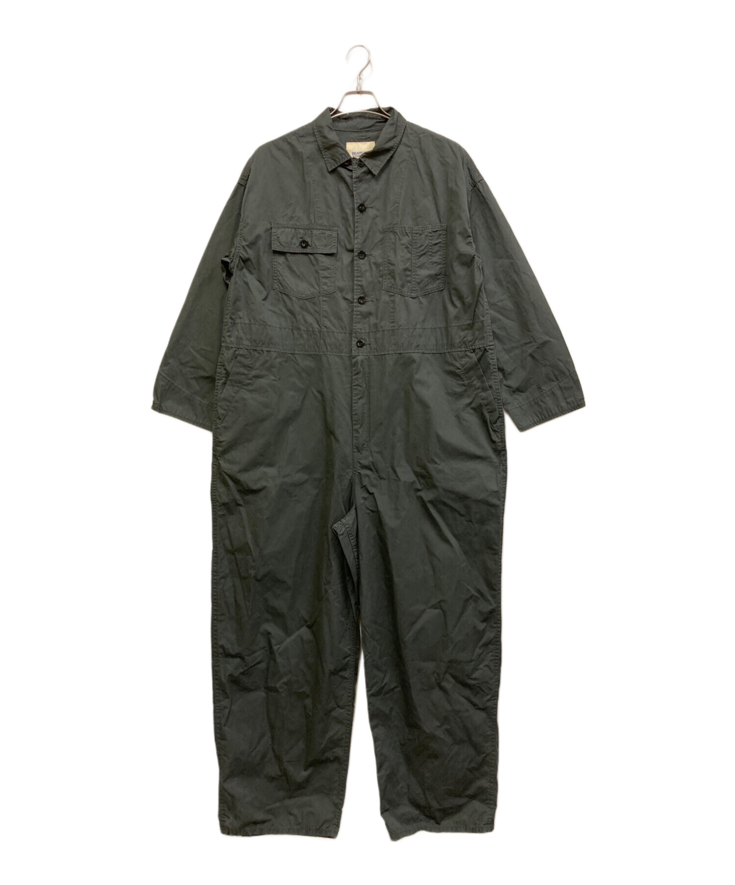 BEAMS BOY Big Work Overall | Black