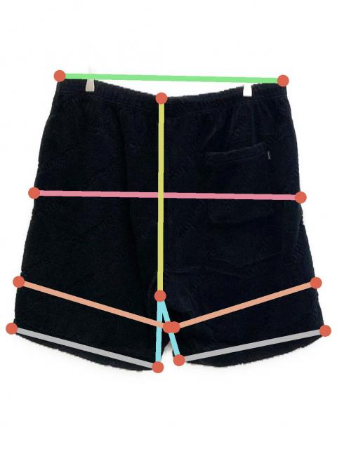 中古・古着通販】Supreme (シュプリーム) terry jacquard logo short