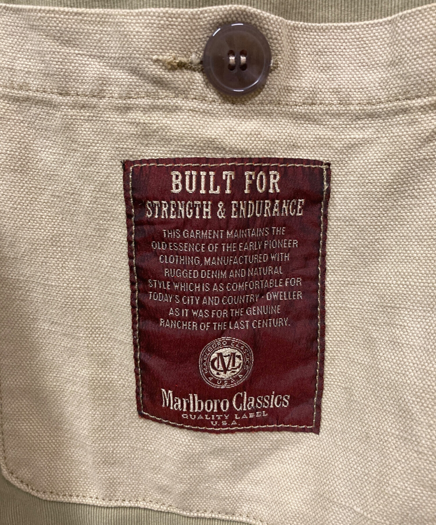 中古・古着通販】Marllboro Classic (マルボロクラシック) 90s レザー