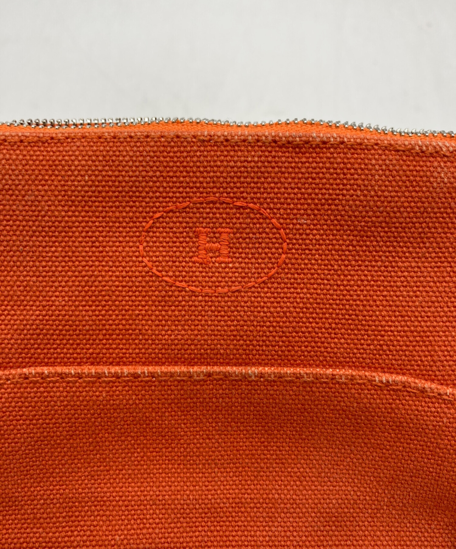 中古・古着通販】HERMES (エルメス) ボリードポーチ16 オレンジ