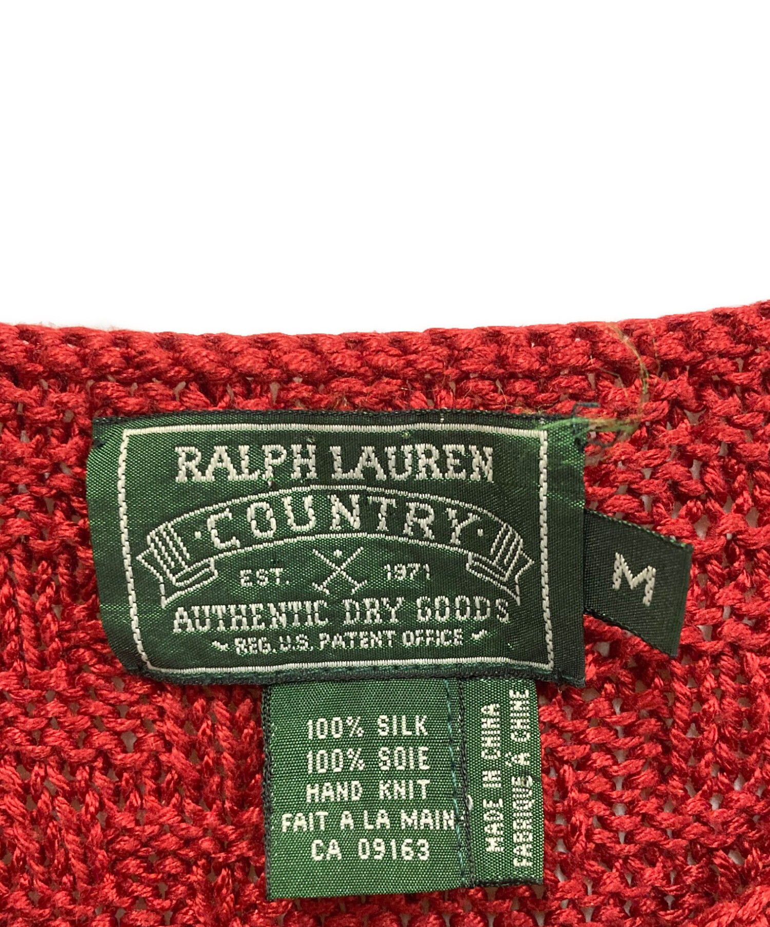 80s ラルフローレン ネイティブアメリカン ナバホ ヴィンテージ シルク 中古・古着通販】RALPH LAUREN COUNTRY (ラルフローレンカントリー