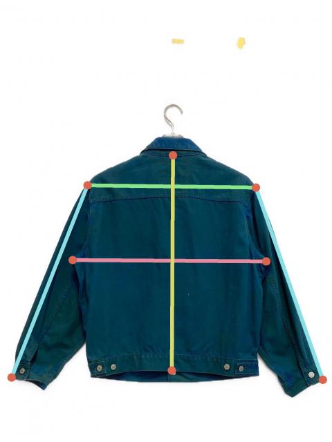 中古・古着通販】LEVI'S (リーバイス) 後染めカバーオール ブルー