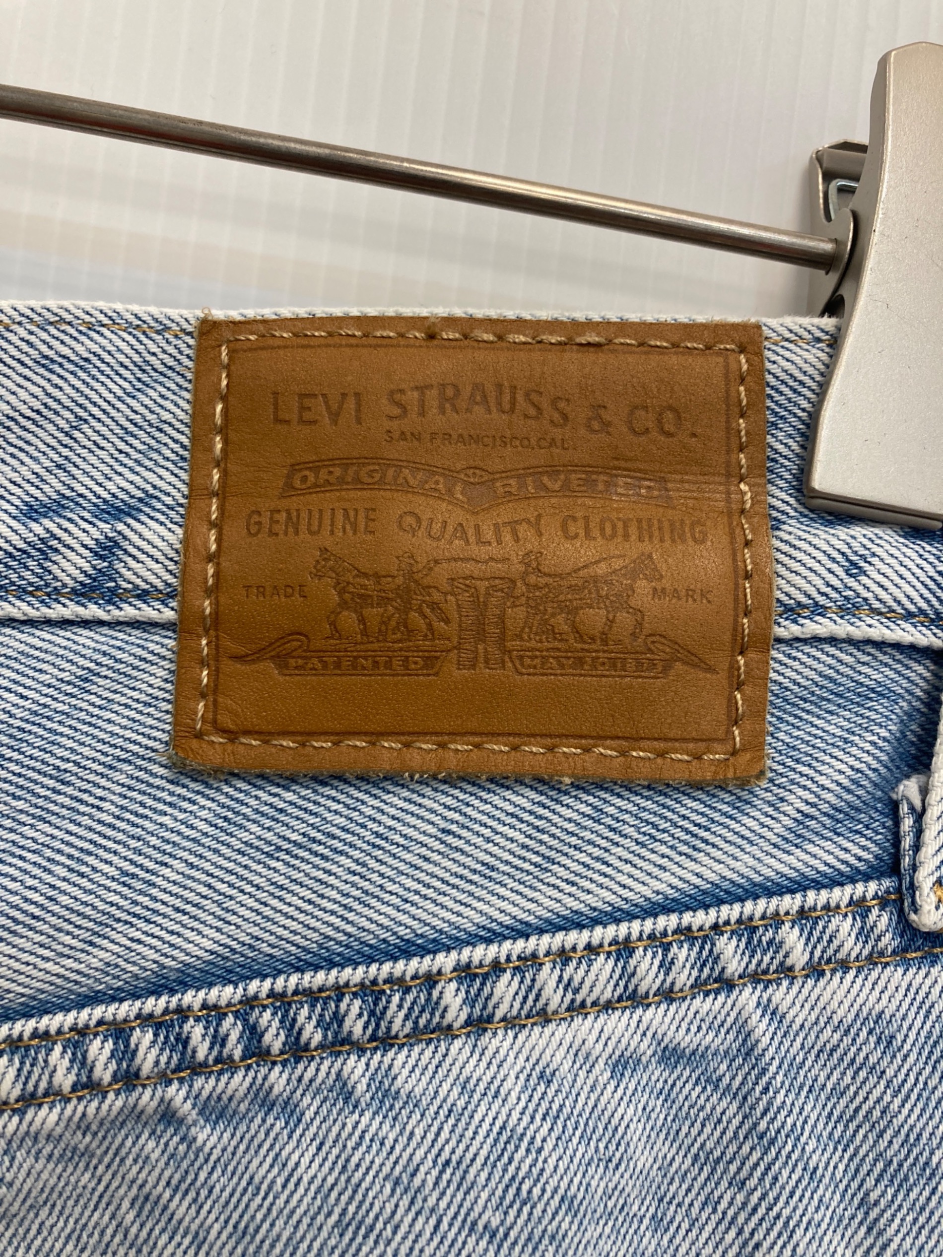 中古・古着通販】LEVI'S (リーバイス) Baggy Dad デニムパンツ ブルー