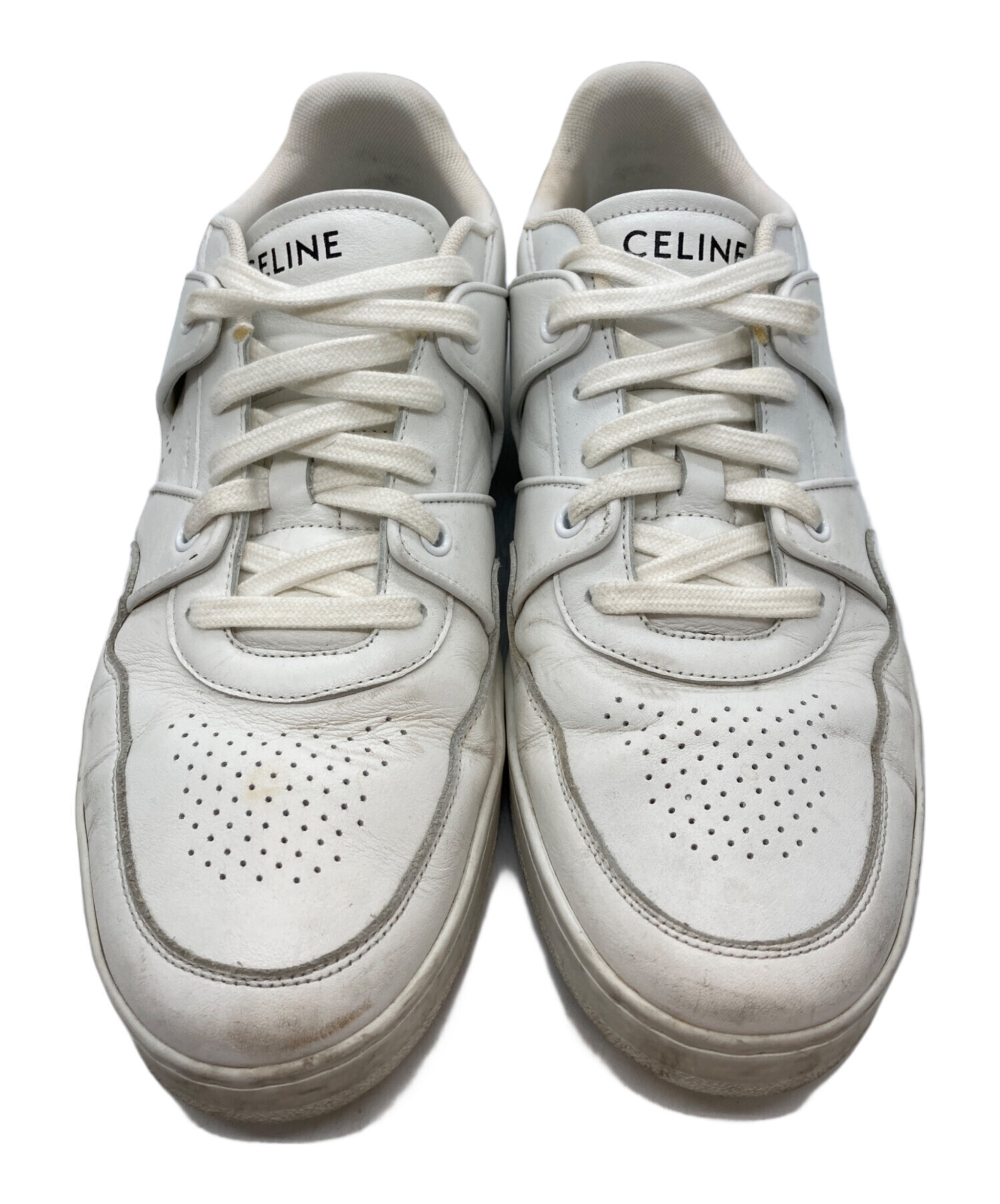 中古・古着通販】CELINE (セリーヌ) ロゴレースアップスニーカー