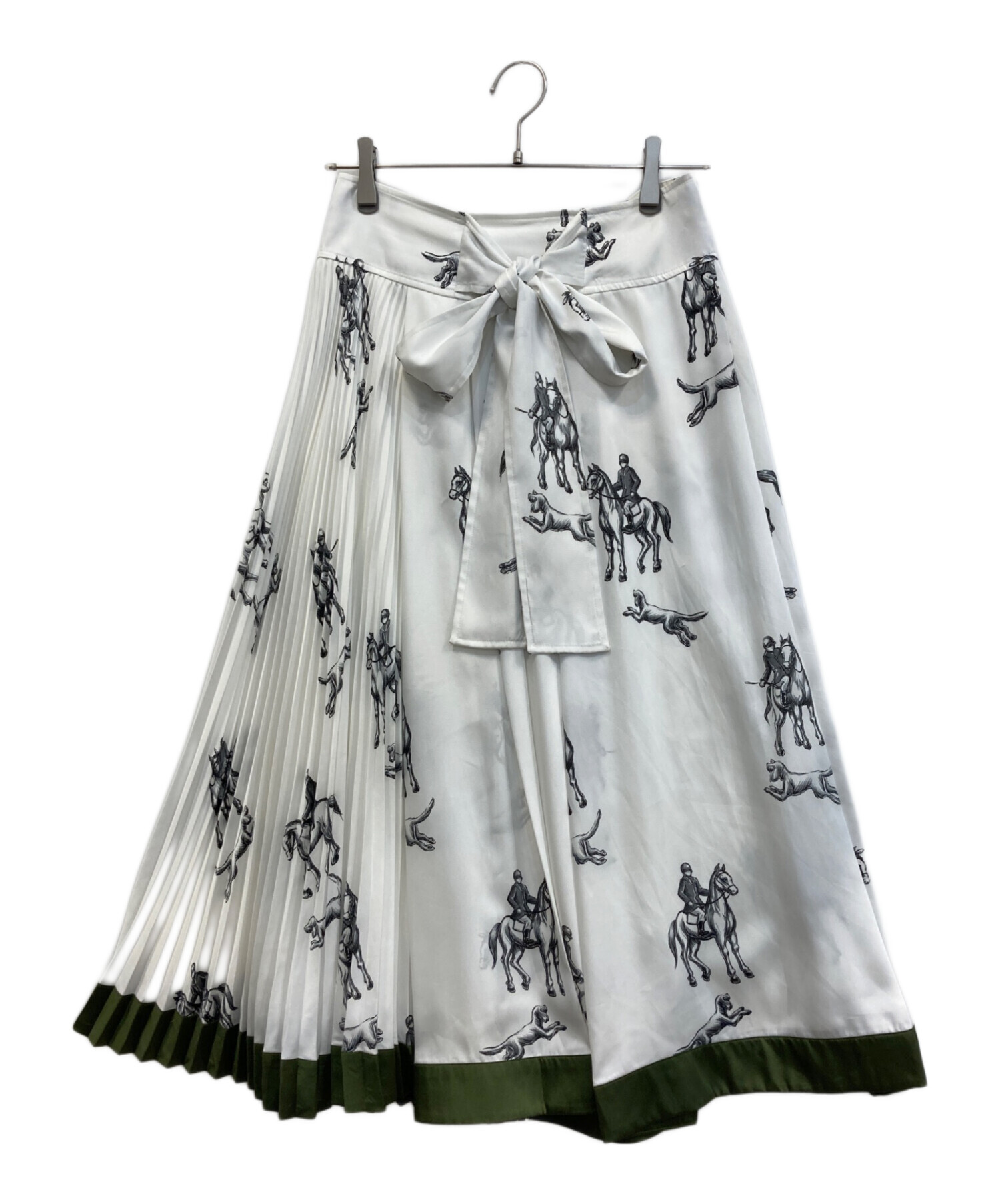 3.1 Pillip Lim スリーワン フィリップリム　プリントスカート 中古・古着通販】3.1 phillip lim (スリーワンフィリップリム) リボン