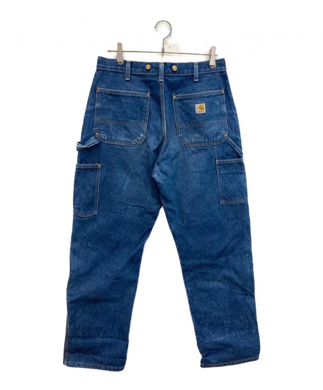 あ*お様 カーハート ダブルニー　デニム　ペインター　インディゴ　W32 中古・古着通販】CarHartt (カーハート) ダブルニーペインターデニム