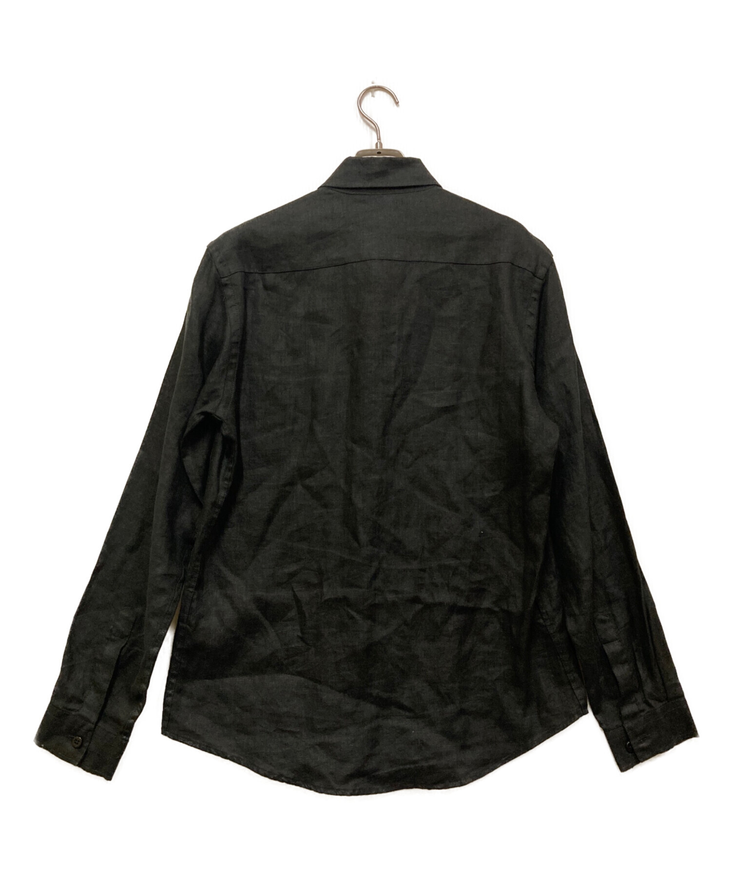 アルマーニジーンズ　ARMANIJEANS シャツ　リネン 中古・古着通販】ARMANI JEANS (アルマーニジーンズ) リネンシャツ