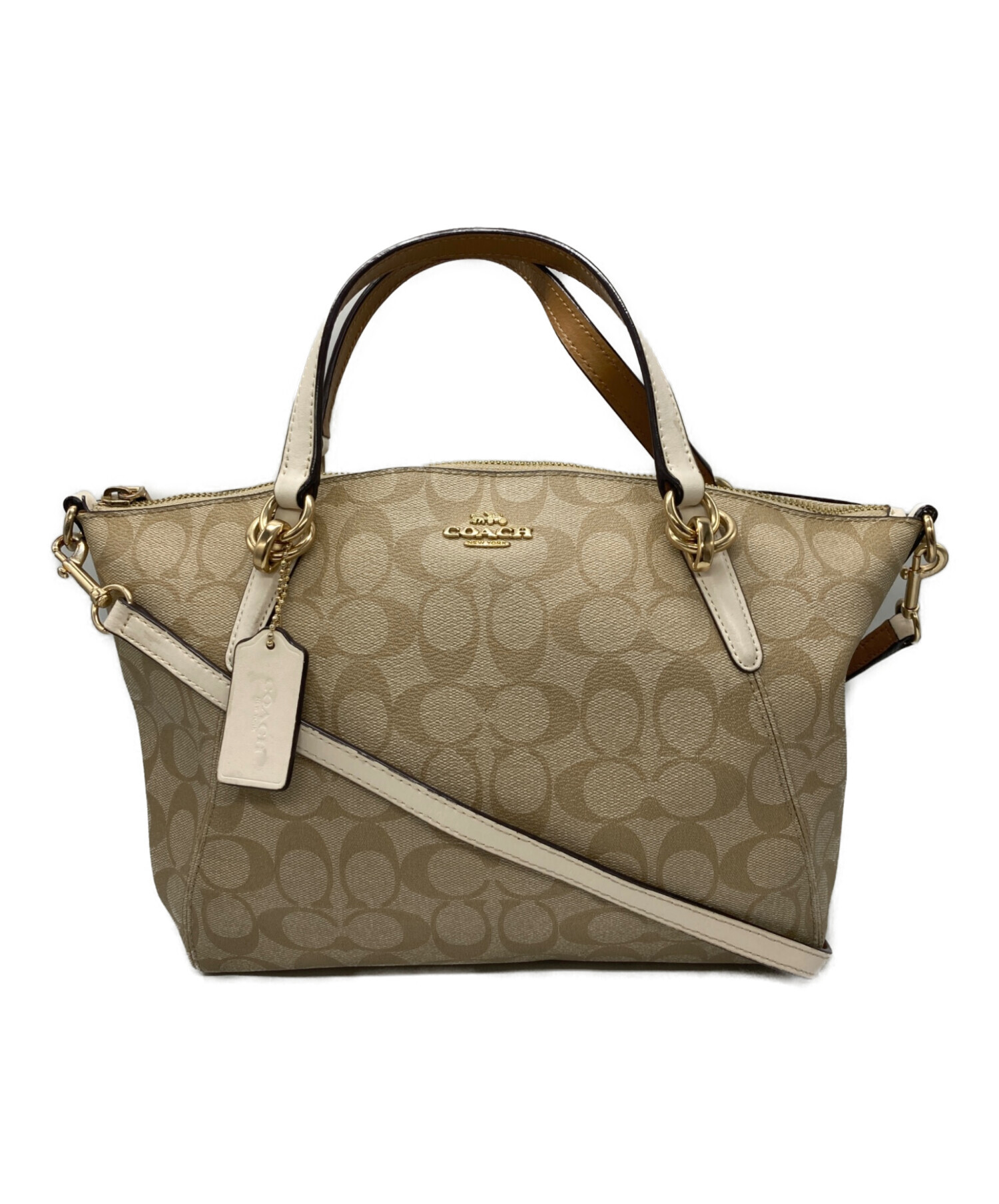 COACH - COACH コーチ シグネチャー 2way ショルダーバッグ トート