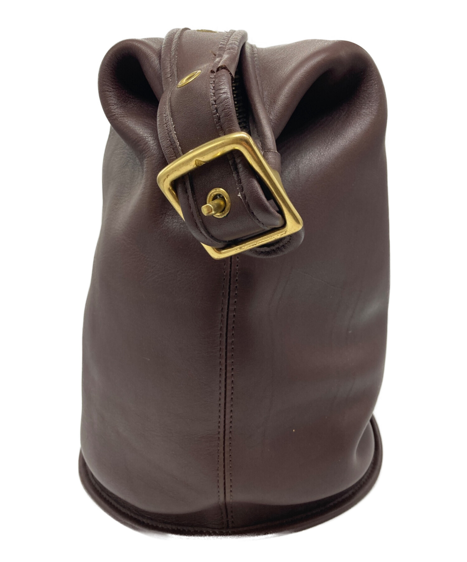 中古・古着通販】COACH (コーチ) バケツ型グラブタンレザーショルダー