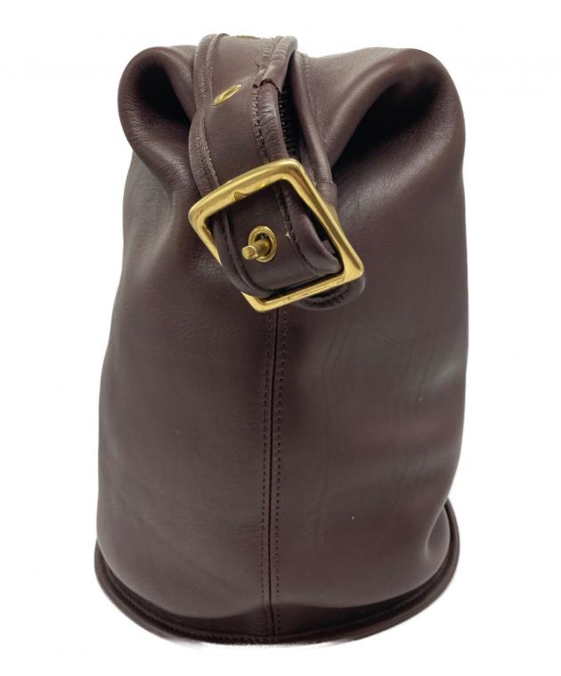 中古・古着通販】COACH (コーチ) バケツ型グラブタンレザーショルダー