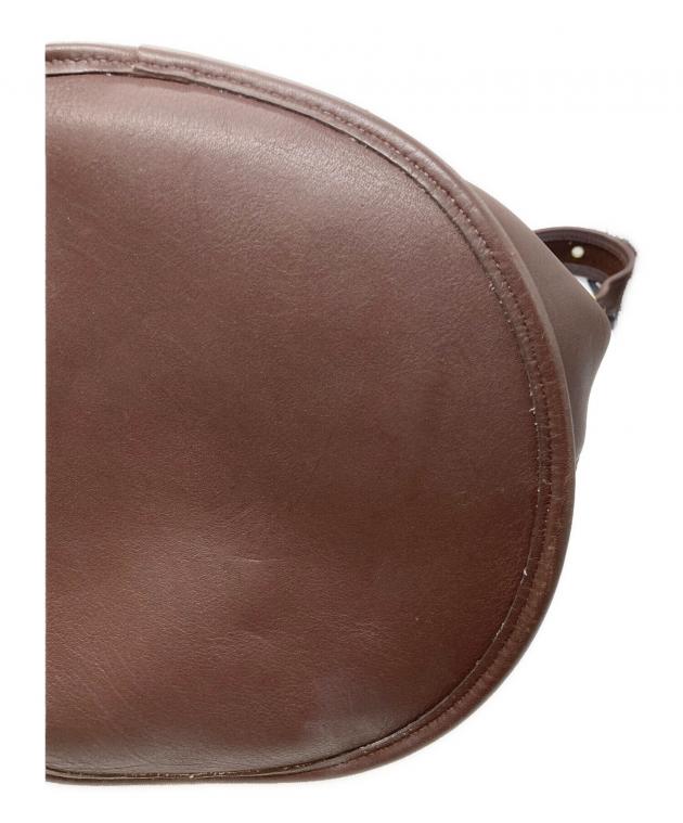 COACH ショルダーバッグ グラブタンレザー 9951 ブラウン 中古・古着通販】COACH (コーチ) バケツ型グラブタンレザーショルダー