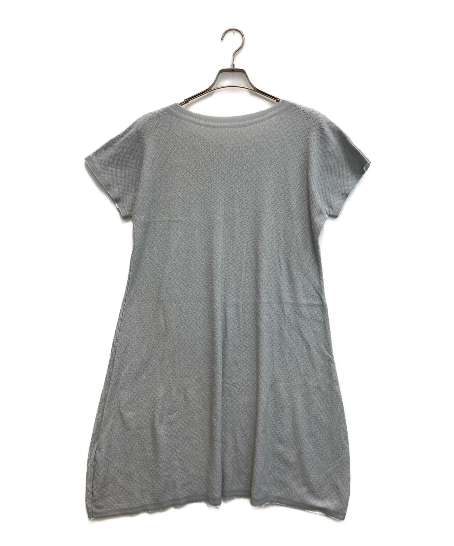 イッセイミヤケ A-POC INSIDE 半袖ワンピース フリンジ 中古・古着通販】A-POC INSIDE ISSEY MIYAKE (エーポック・インサイド