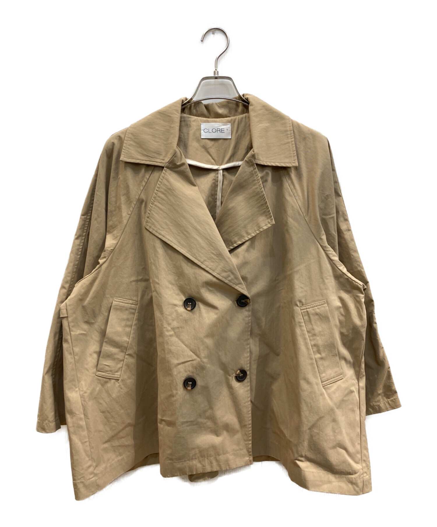 中古・古着通販】CLORE + (クロレ) Cross over Trench/クロスオーバー