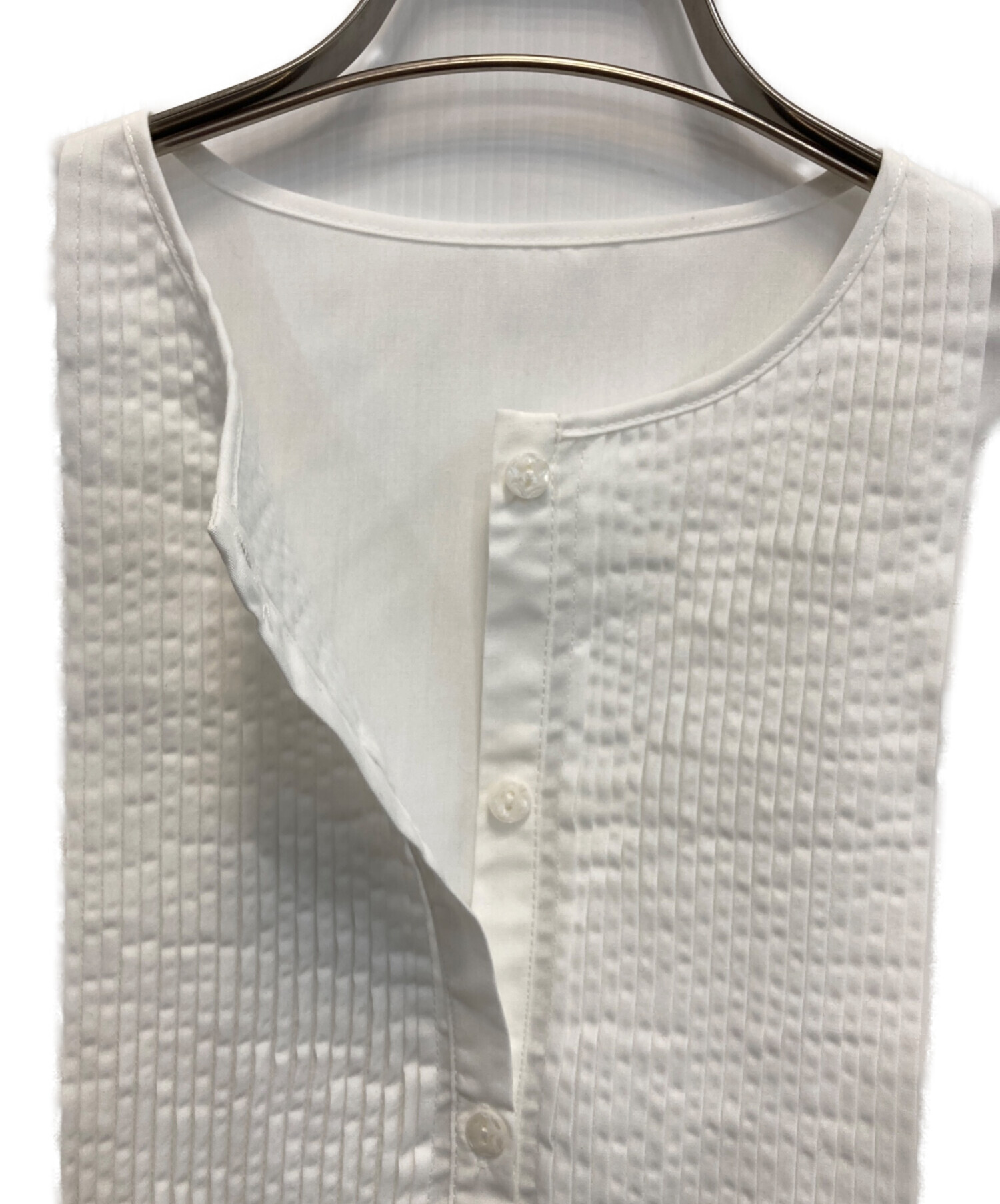 中古・古着通販】Gypsohila (ジプソフィア) Fit Me Tuck Blouse