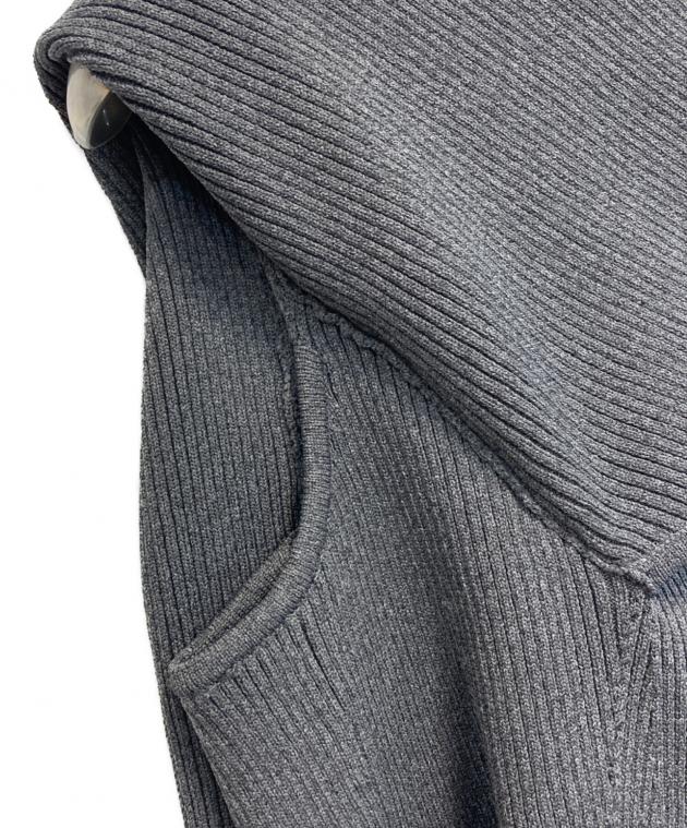 中古・古着通販】Heve (ヘイヴ) 23SS ペタルニット グレー サイズ:FREE