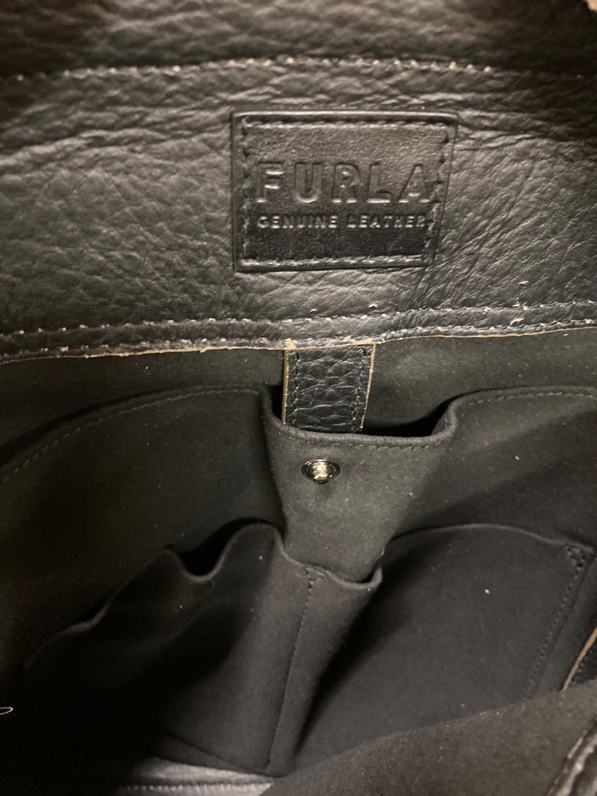 中古・古着通販】FURLA (フルラ) レザーリュック オリーブ｜ブランド 