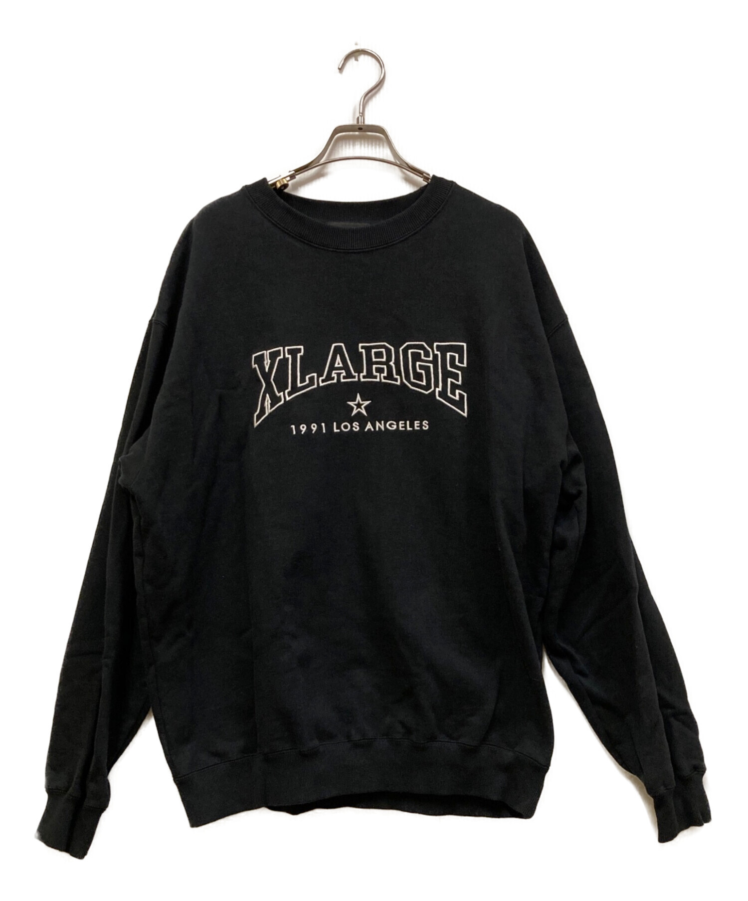 中古・古着通販】X-LARGE (エクストララージ) BRIDGE LOGO CREWNECK 