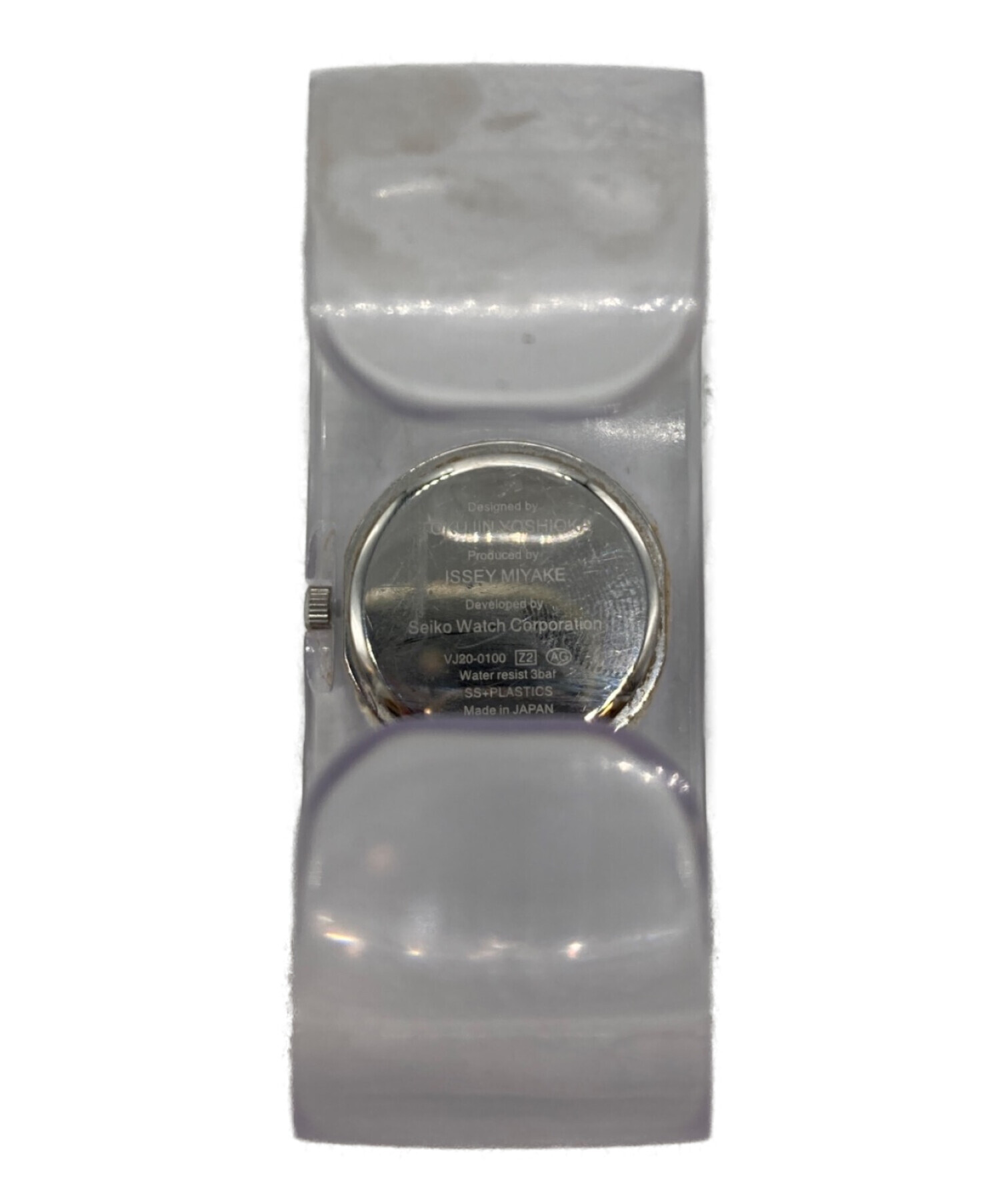 中古・古着通販】ISSEY MIYAKE (イッセイミヤケ) スケルトンアナログ