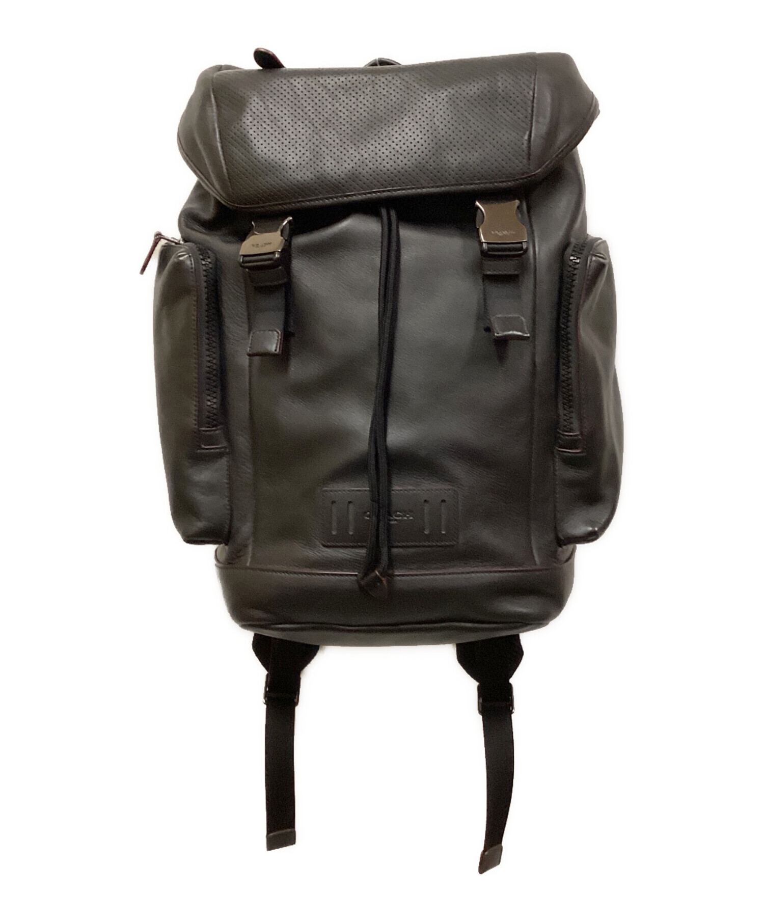 【ふふふさん専用】COACH ブラック バックパック 中古・古着通販】COACH (コーチ) リュック ブラック｜ブランド・古着