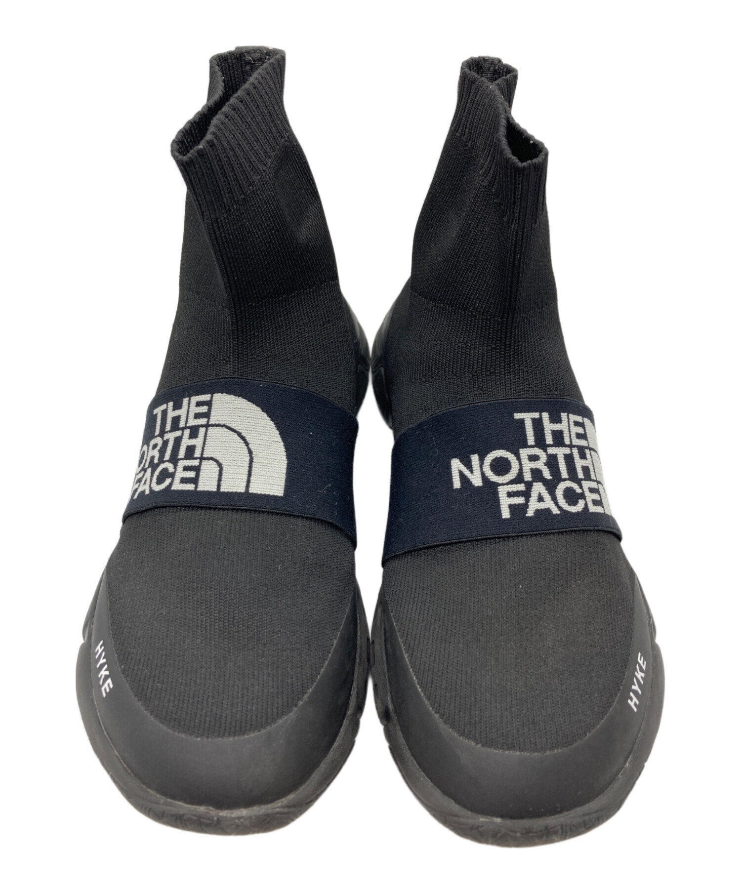 【THE NORTH FACE 】ニットハイカットシューズ ブラック　26㎝ 中古・古着通販】THE NORTH FACE (ザ ノース フェイス) HYKE (ハイク