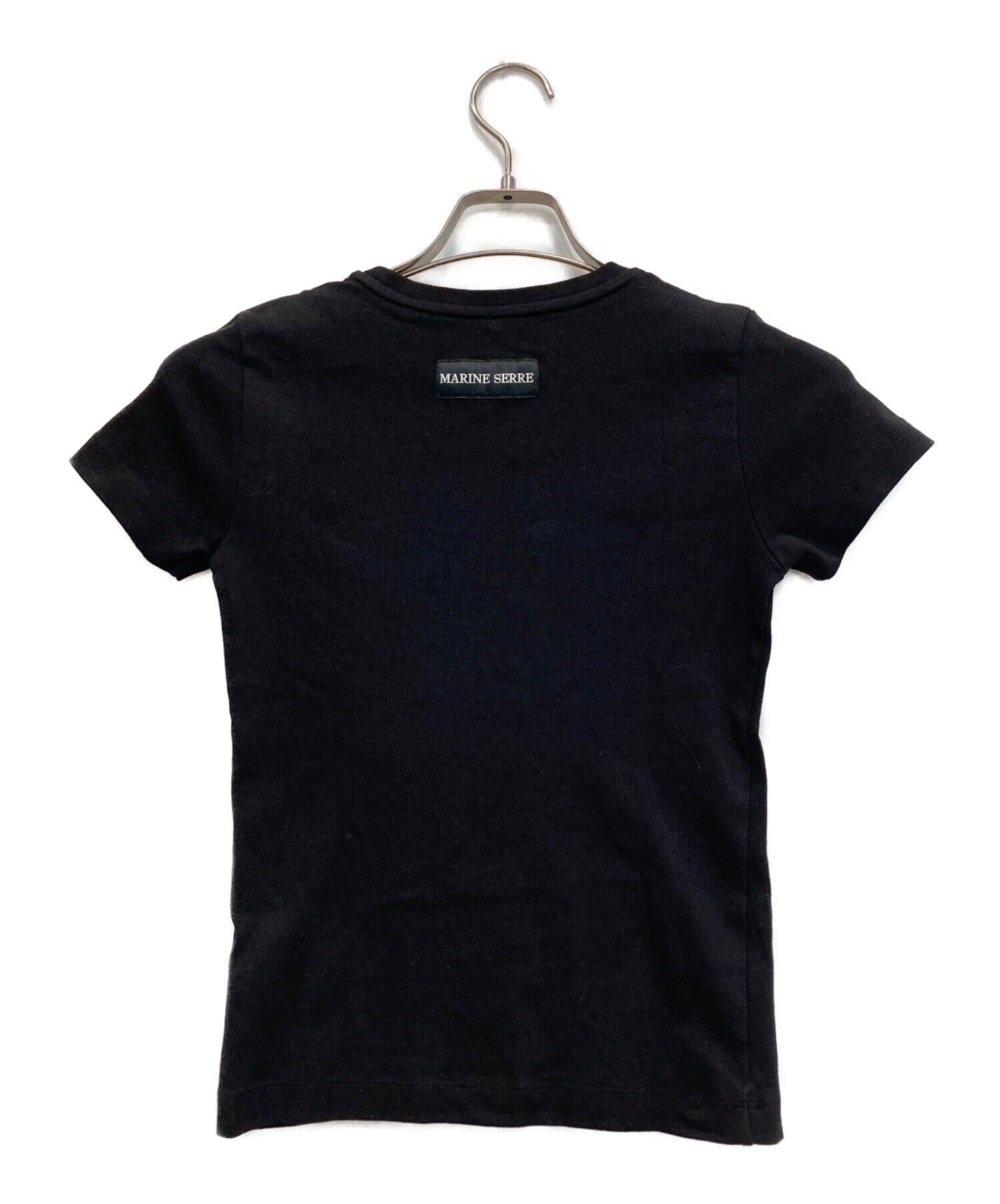 marine serre マリーンセル Tシャツ ブラック MARINE マリーンセル