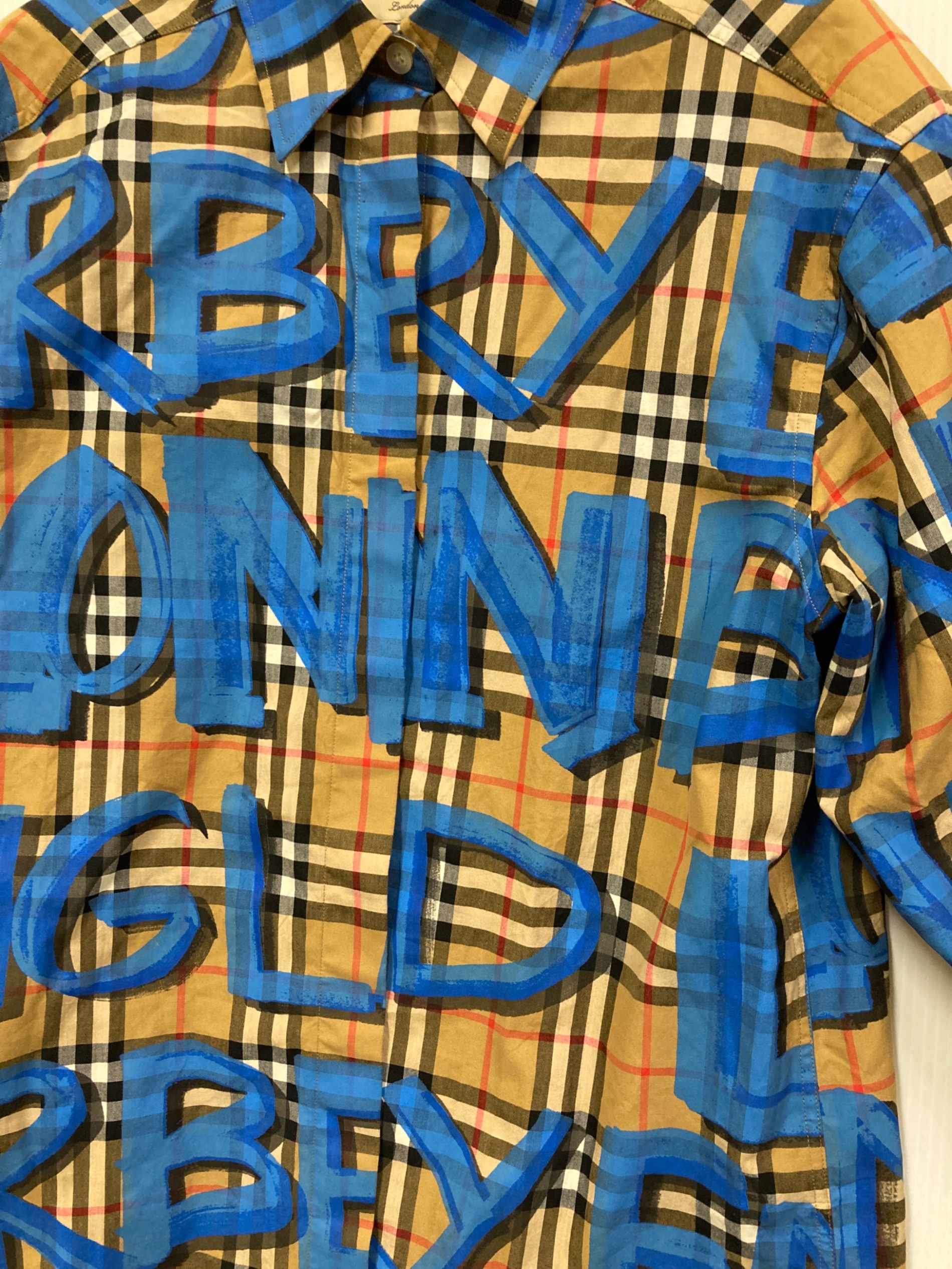 中古・古着通販】BURBERRY (バーバリー) 18AW Graffiti Print Vintage
