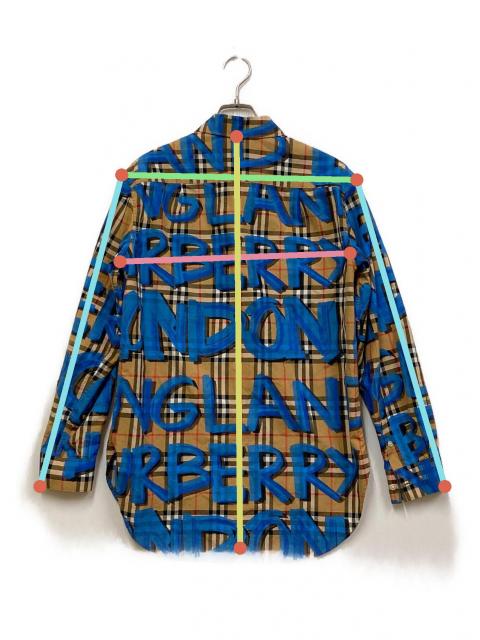 BURBERRY 18AW グラフティシャツ 中古・古着通販】BURBERRY (バーバリー) 18AW Graffiti Print Vintage