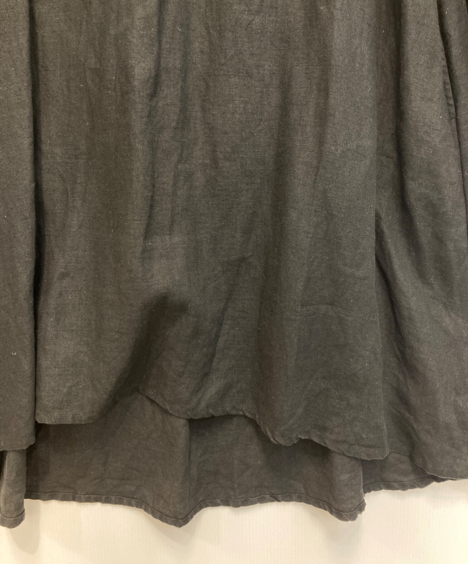 中古・古着通販】motomi.m (モトミエム) リネンブラウスワンピース